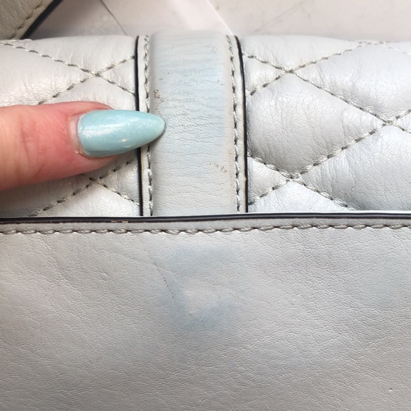 Rebecca Minkoff Love Crossbody white handbag purse - Picture 8 of 9